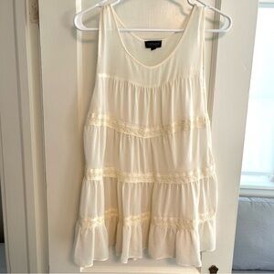 Top shop cream tank top